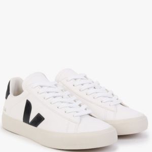 Campo Chromefree Leather Extra White Black Trainers